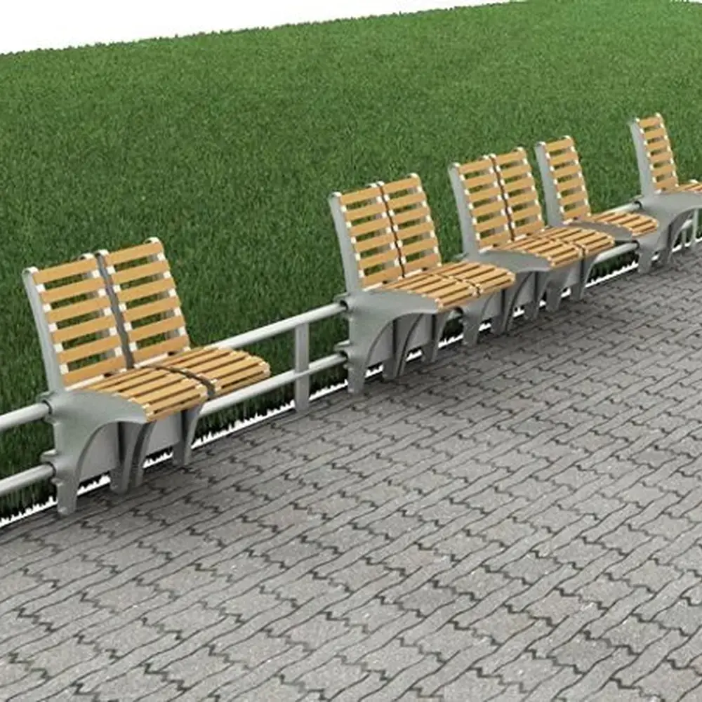 Application of urban furniture